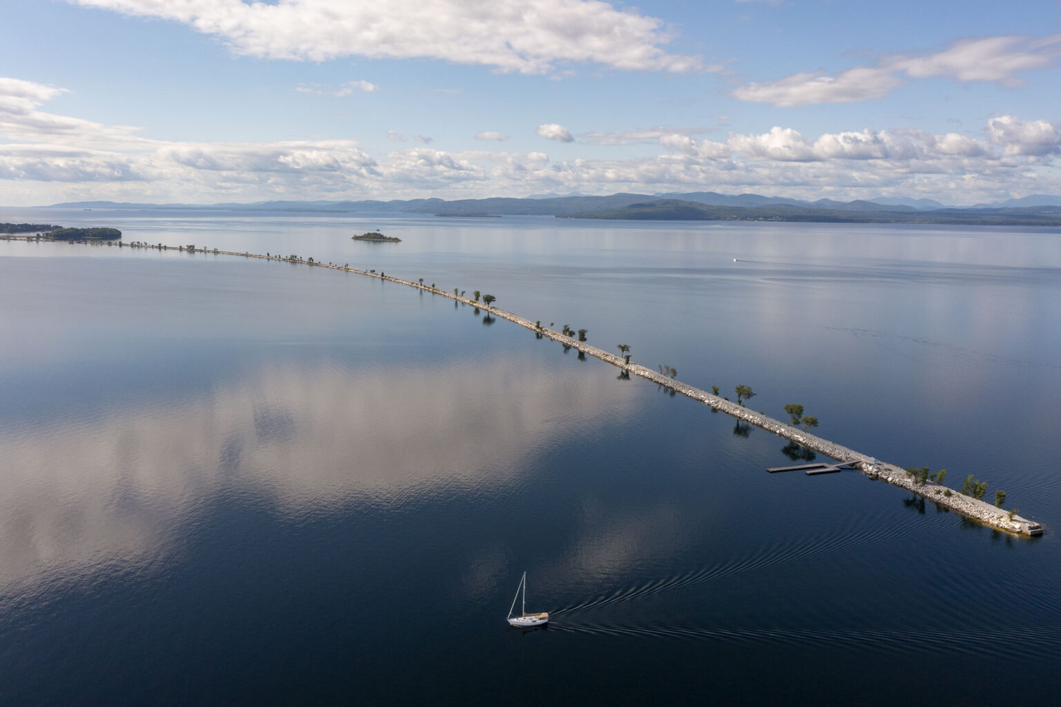 Colchester Causeway, Vermont