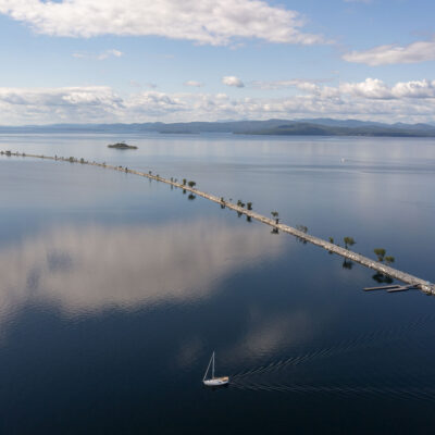 Colchester Causeway, Vermont